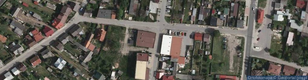Zdjęcie satelitarne Gminny Ośrodek Kultury