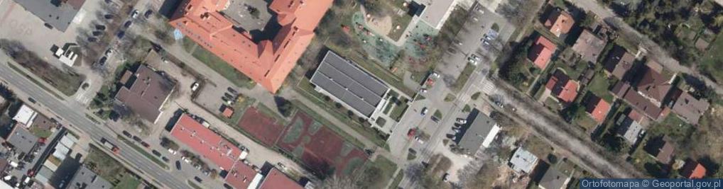 Zdjęcie satelitarne Gminny Ośrodek Kultury
