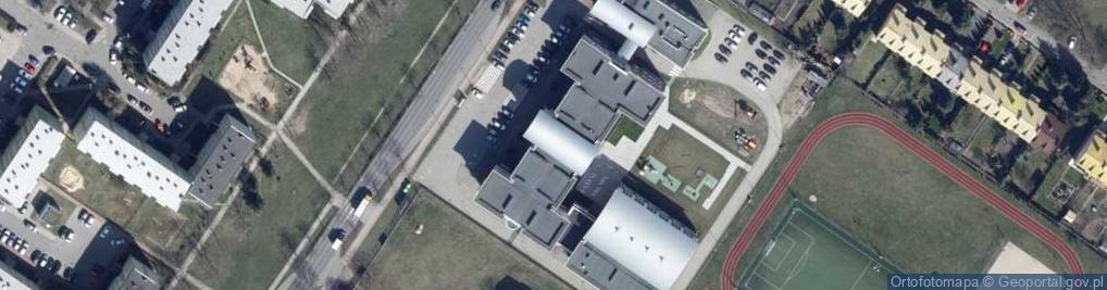 Zdjęcie satelitarne Gminny Ośrodek Pomocy Społecznej Sieradz
