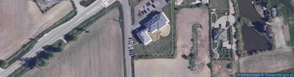 Zdjęcie satelitarne Gminny Ośrodek Pomocy Społecznej w Bargłowie Kościelnym