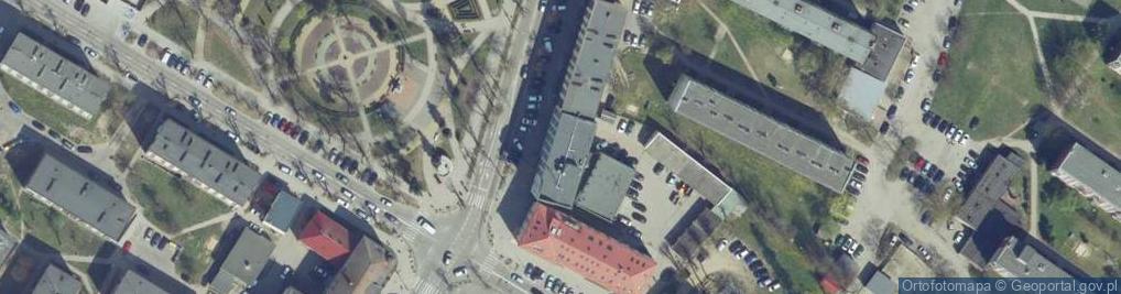Zdjęcie satelitarne Gminny Ośrodek Pomocy Społecznej w Bielsku Podlaskim