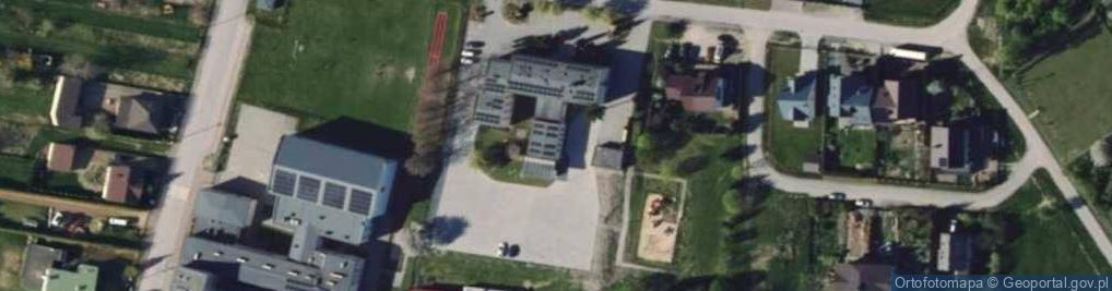 Zdjęcie satelitarne Gminny Ośrodek Pomocy Społecznej w Jeżowie