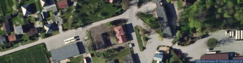 Zdjęcie satelitarne Gminny Ośrodek Pomocy Społecznej w Kobielach Wielkich