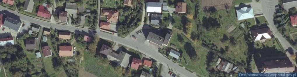 Zdjęcie satelitarne Gminny Ośrodek Pomocy Społecznej w Markowej