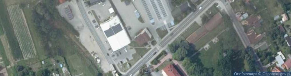 Zdjęcie satelitarne Gminny Ośrodek Pomocy Społecznej w Nowym Brzesku