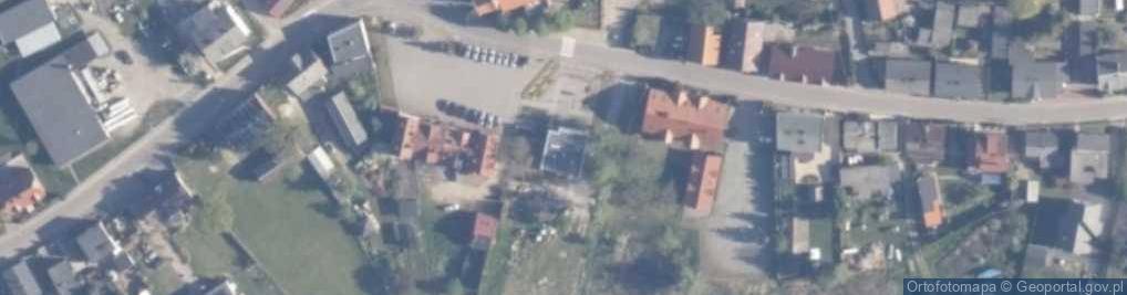 Zdjęcie satelitarne Gminny Ośrodek Pomocy Społecznej w Osieku
