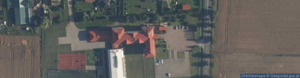 Zdjęcie satelitarne Gminny Ośrodek Pomocy Społecznej w Skórczu