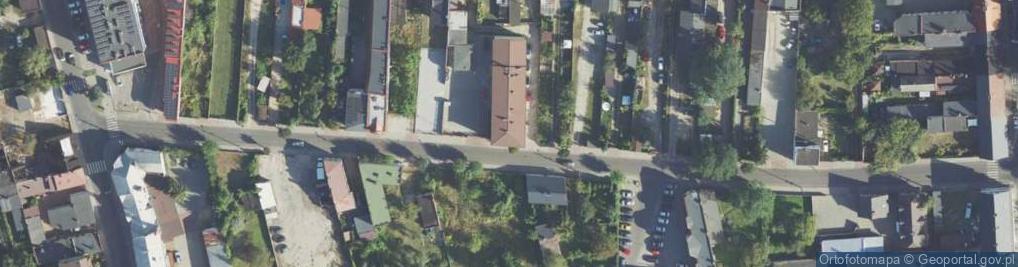 Zdjęcie satelitarne Gminny Ośrodek Pomocy Społecznej w Turku