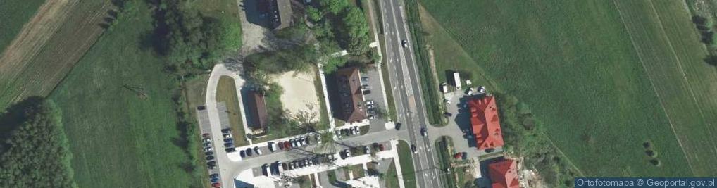 Zdjęcie satelitarne Gminny Ośrodek Pomocy Społecznej w Wielkiej Wsi