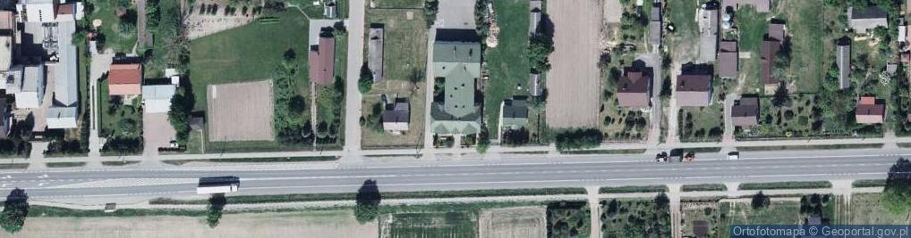 Zdjęcie satelitarne Gminny Ośrodek Pomocy Społecznej w Zalesiu