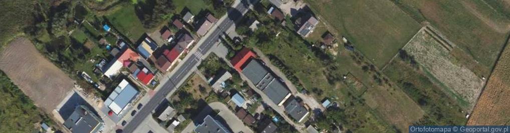 Zdjęcie satelitarne Gminny Ośrodek Pomocy Społecznej w Zbójnie