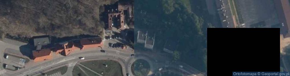 Zdjęcie satelitarne Gminny Ośrodek Pomocy Społecznej w Żukowie