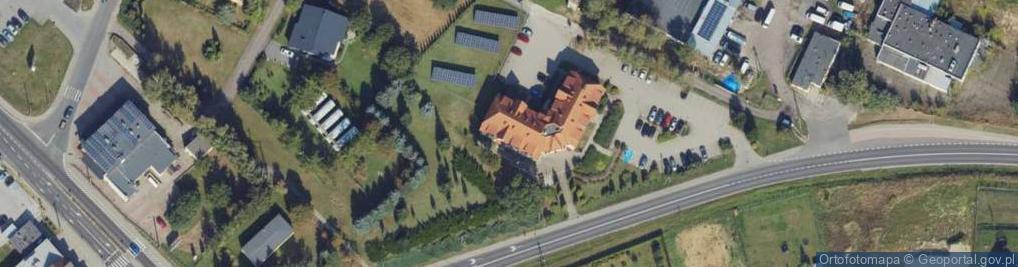 Zdjęcie satelitarne Gminny Ośrodek Pomocy Społecznej