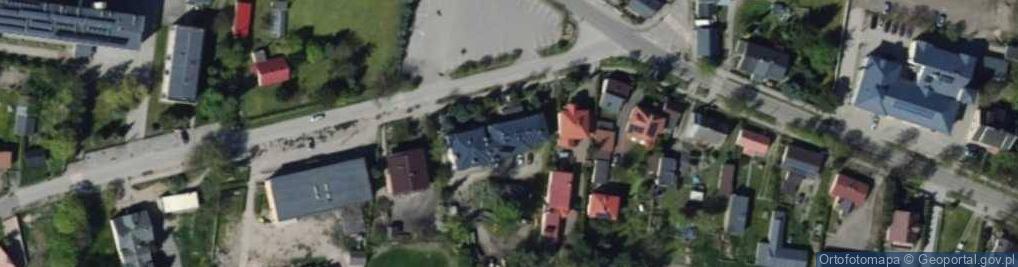 Zdjęcie satelitarne Gminny Ośrodek Pomocy Społecznej