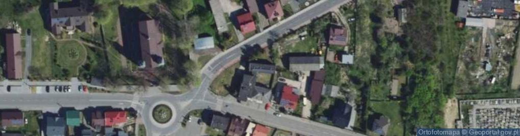 Zdjęcie satelitarne Gminny Ośrodek Pomocy Społecznej