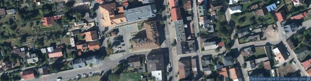 Zdjęcie satelitarne Gminny Ośrodek Pomocy Społecznej