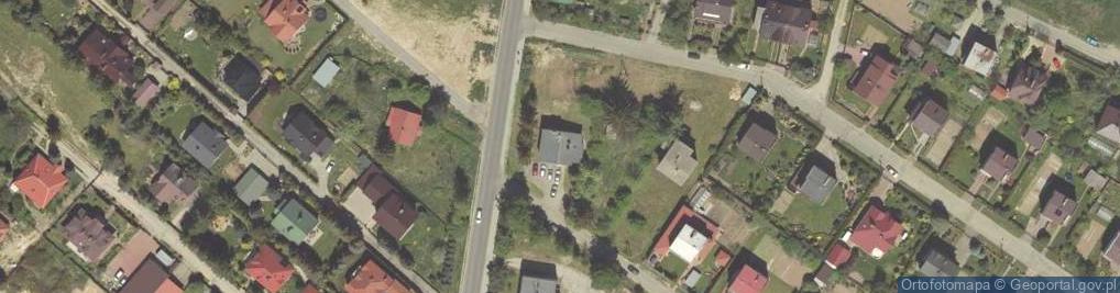 Zdjęcie satelitarne Gminny Ośrodek Pomocy Społecznej