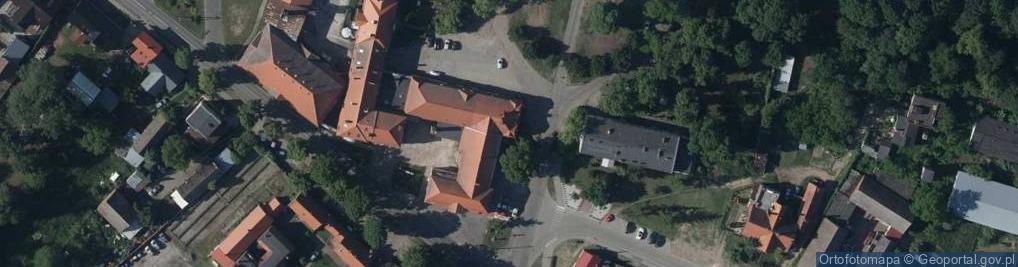 Zdjęcie satelitarne Gminny Ośrodek Pomocy Społecznej