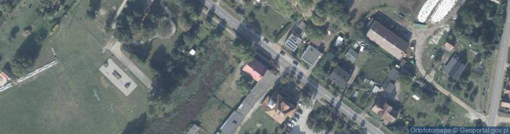 Zdjęcie satelitarne Gminny Ośrodek Pomocy Społecznej