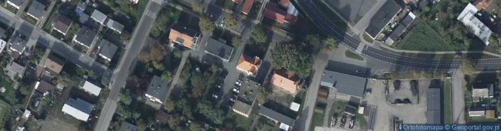 Zdjęcie satelitarne Gminny Ośrodek Pomocy Społecznej