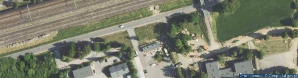 Zdjęcie satelitarne Gminny Zakład Komunikacyjny w Rędzinach