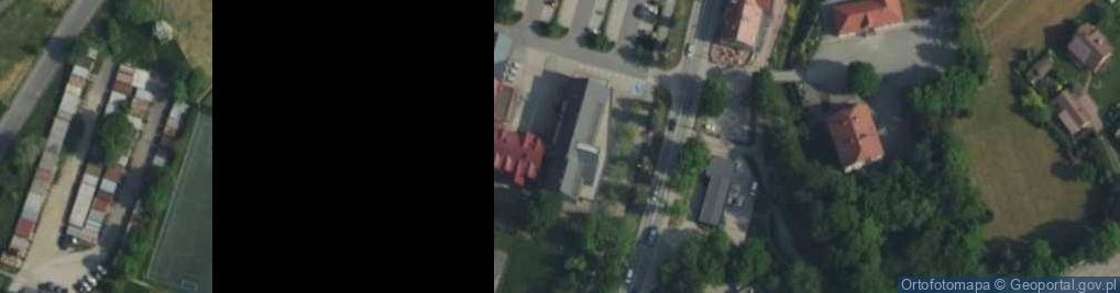 Zdjęcie satelitarne Gminny Zespół Ekonomiczno Administracyjny Szkół w Węgierskiej Górce