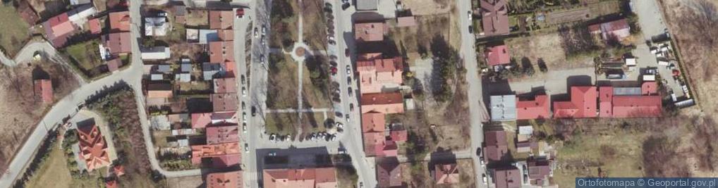 Zdjęcie satelitarne Gminny Zespół Obsługi Szkół w Tyczynie
