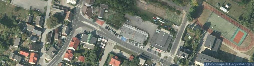 Zdjęcie satelitarne Gminny Zespół Oświatowy w Cekcynie