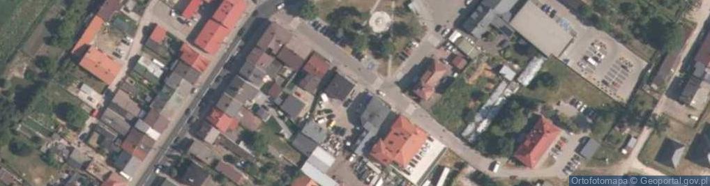 Zdjęcie satelitarne Gminny Zespół Oświaty w Rozprzy