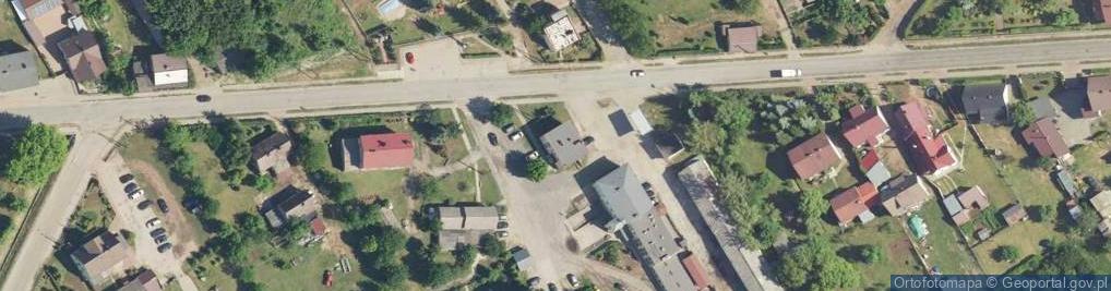 Zdjęcie satelitarne Gminny Zespół Oświaty w Starym Kurowie