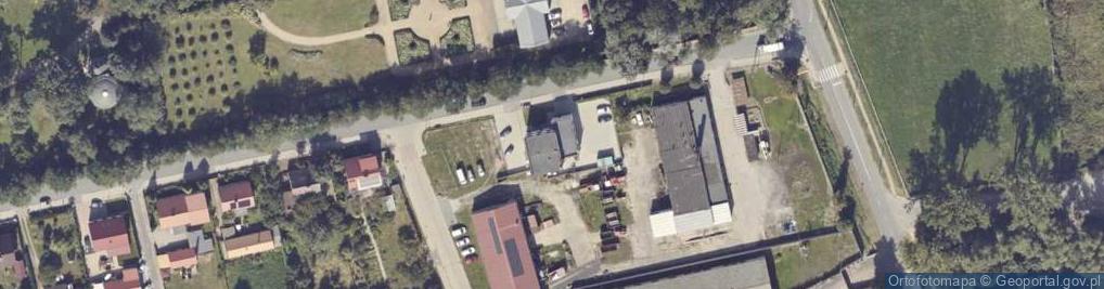 Zdjęcie satelitarne Gminny Związek Rolników Kółek i Organizacji Rolniczych w Dobrzycy