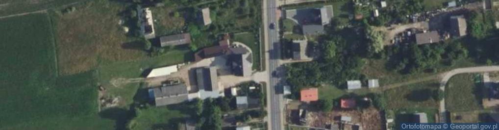 Zdjęcie satelitarne Gminny Związek Rolników Kółek i Organizacji Rolniczych w Ojrzeniu