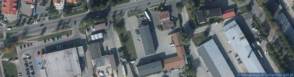Zdjęcie satelitarne Gminny Związek Rolników Kołek i Organizacji Rolniczych w Tomaszowie Lubelskim