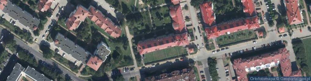 Zdjęcie satelitarne Gnejs z Musikowska Bujak A Neć R Przybylski
