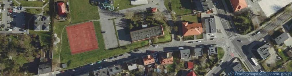 Zdjęcie satelitarne Gnieźnieński Ośrodek Sportu i Rekreacji