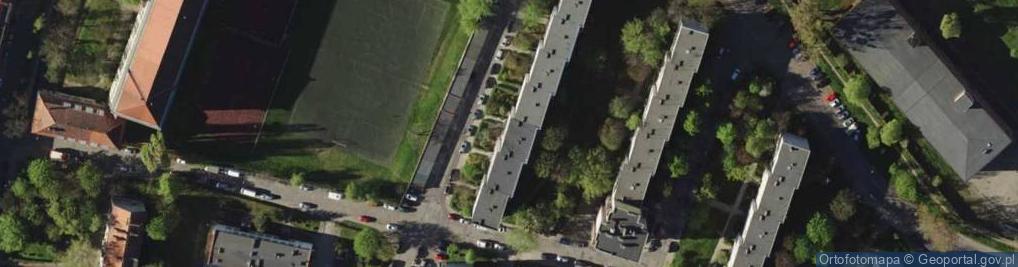 Zdjęcie satelitarne Godziewski M., Wrocław