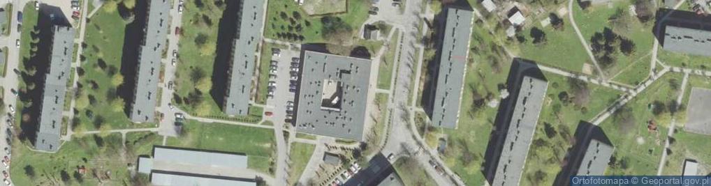 Zdjęcie satelitarne Gorlickie Centrum Medyczne Prywatna Praktyka Lekarska Gabinet Ginekologiczny