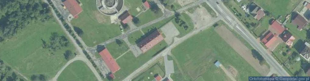 Zdjęcie satelitarne Górna Raba