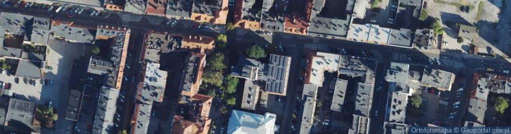 Zdjęcie satelitarne Górnośląskie Przedsiębiorstwo Wodociągów