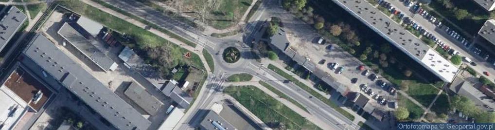 Zdjęcie satelitarne Górska B.Sklep, Dzierżoniów