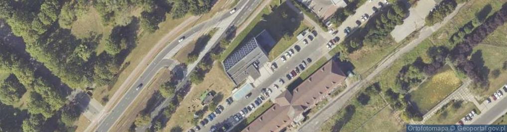 Zdjęcie satelitarne Gorzowskie Stowarzyszenie Amazonek
