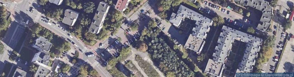 Zdjęcie satelitarne Gosia