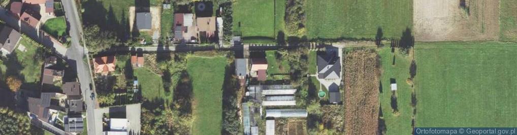 Zdjęcie satelitarne Gosp Ogrod Wyrób i Sprz Wieńcy Wiązanek Okolicz i SZT Kwiatów Jan Bieda