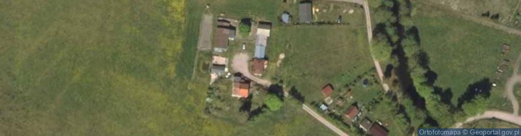 Zdjęcie satelitarne Gospodarstwo Agroturystyczne Bartek Katarzyna Frankowska