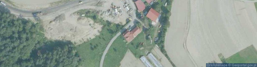 Zdjęcie satelitarne Gospodarstwo Agroturystyczne pod Stokiem Dorota Kulig
