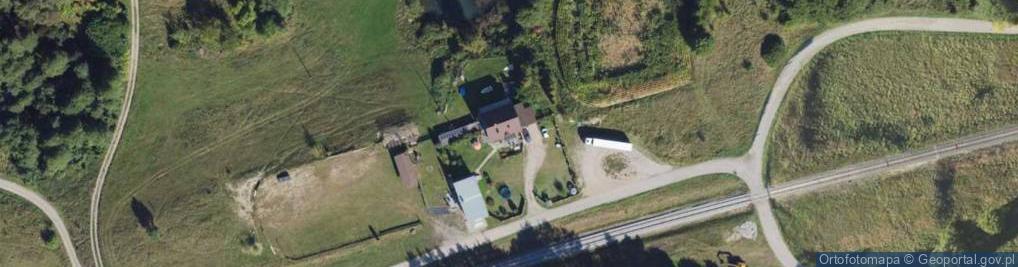 Zdjęcie satelitarne Gospodarstwo Agroturystyczne Skarpa