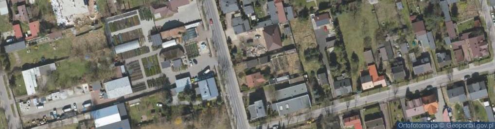 Zdjęcie satelitarne Gospodarstwo Ogrodnicze Aleksander Milecki