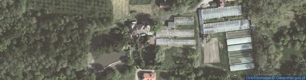 Zdjęcie satelitarne Gospodarstwo Ogrodnicze J Stróżek
