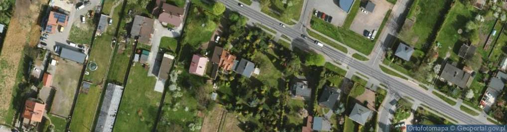 Zdjęcie satelitarne Gospodarstwo Ogrodnicze Mędrek Hubert
