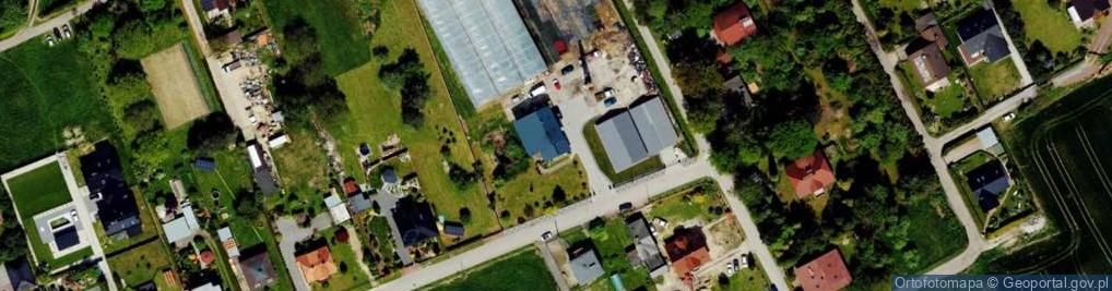 Zdjęcie satelitarne Gospodarstwo Ogrodnicze Piotr Czerwiński